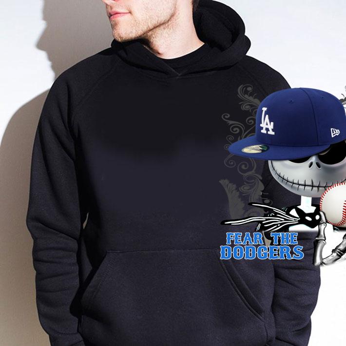 Jack Skellington Fear The Dodgers t-shirt hoodie