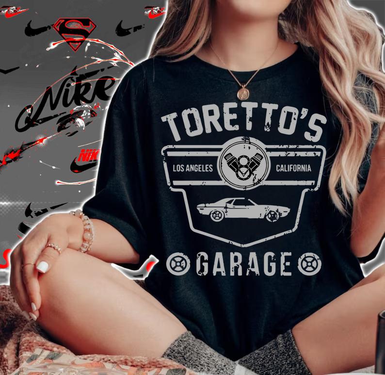 Toretto's Garage t-shirt woman shirt