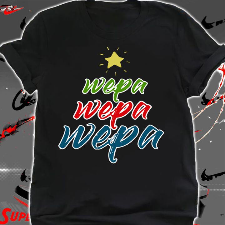 Wepa Wepa Wepa Puerto Rico Christmas Celebration t-shirt shirt