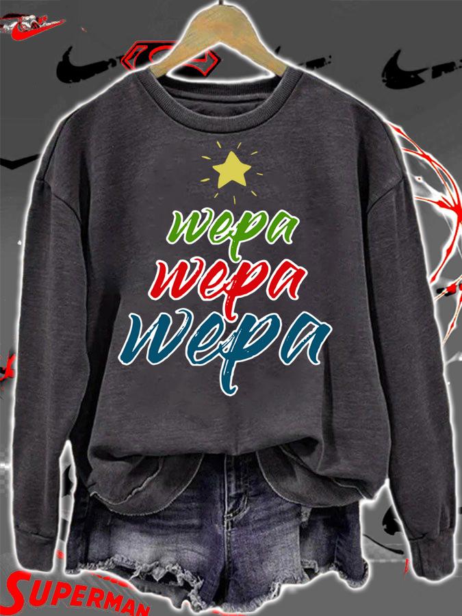 Wepa Wepa Wepa Puerto Rico Christmas Celebration t-shirt sweatshirt
