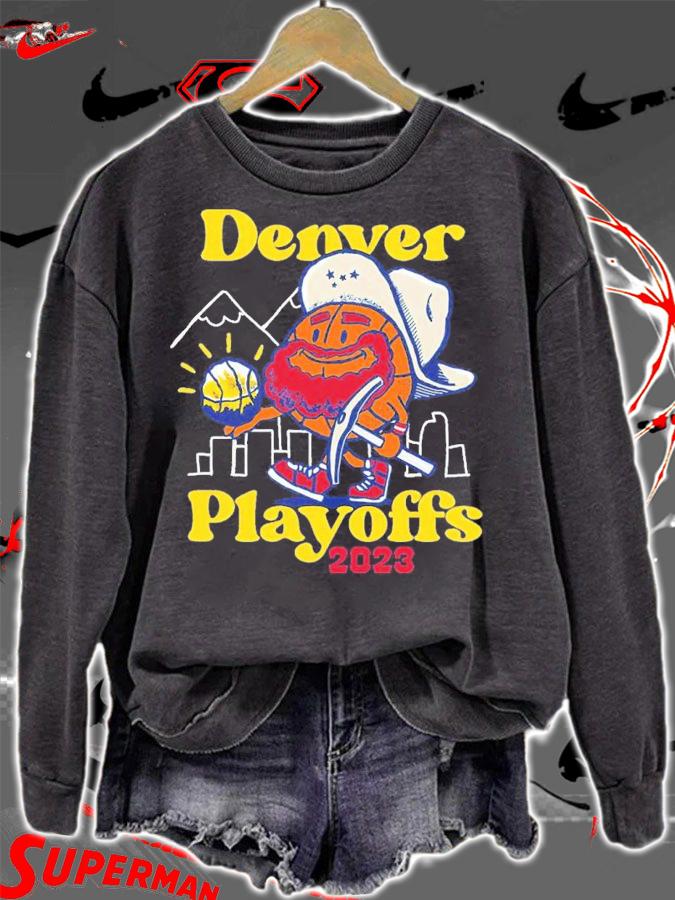 Denver Playoff Basketball 2023 t-shirt sweatshirt