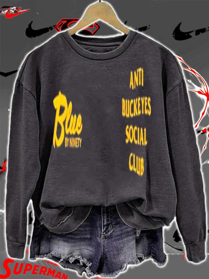 Anti Buckeyes Social Club Shirt t-shirt sweatshirt