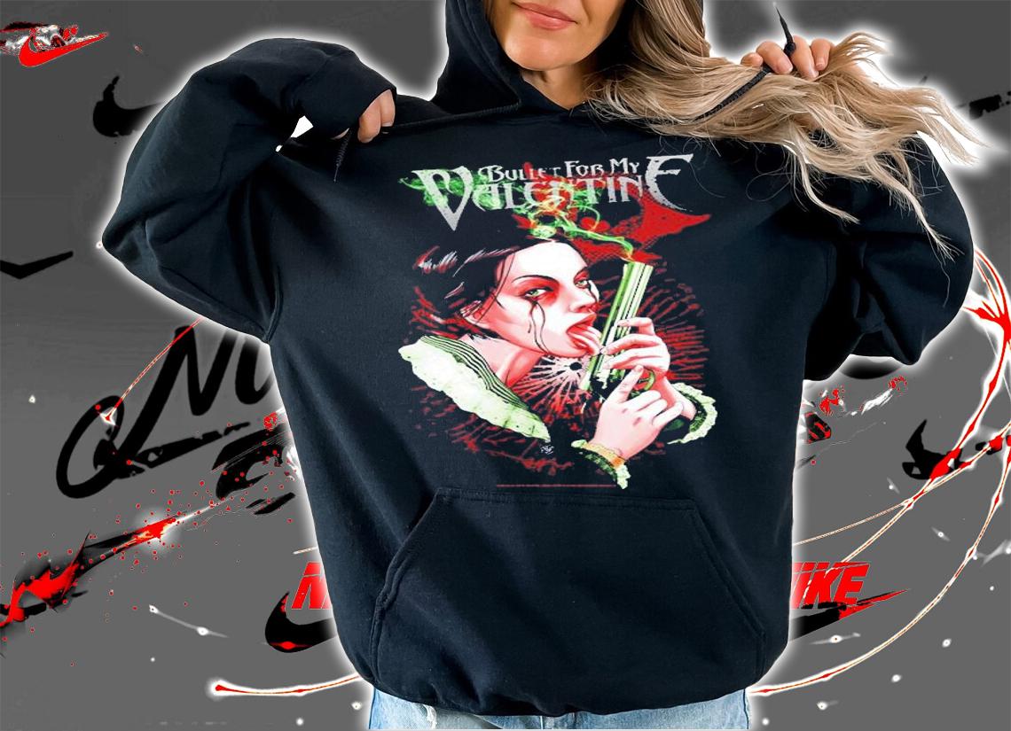 Big Gun Flag Bullet For My Valentine Shirt t-shirt hoodie