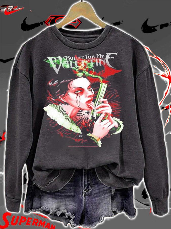 Big Gun Flag Bullet For My Valentine Shirt t-shirt sweatshirt