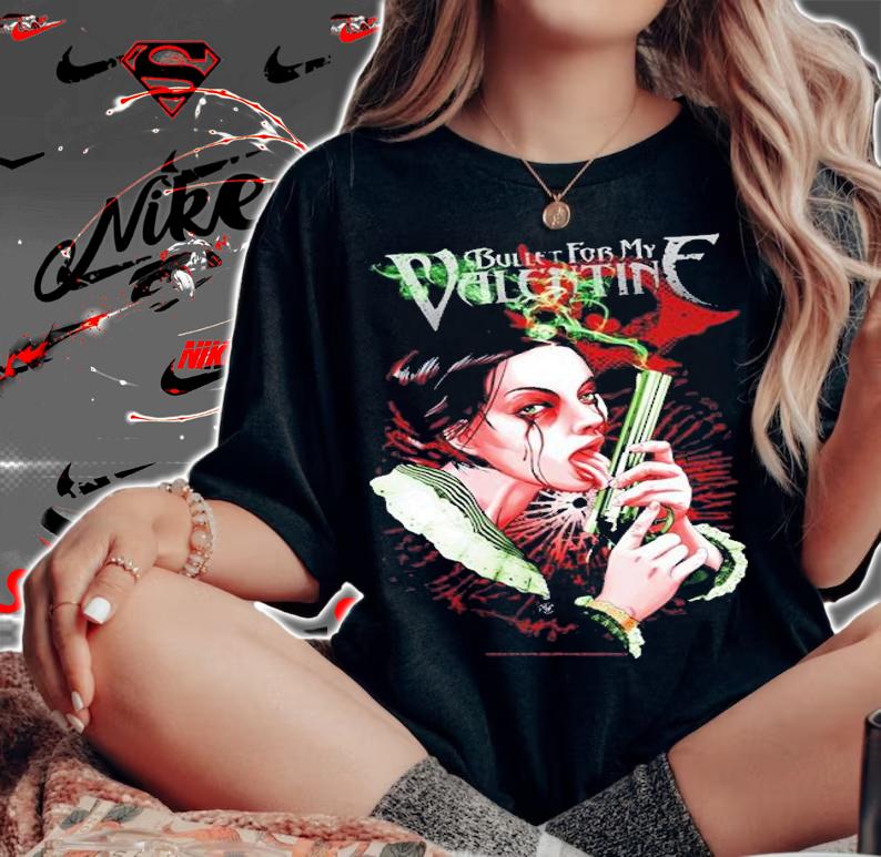 Big Gun Flag Bullet For My Valentine Shirt t-shirt woman shirt
