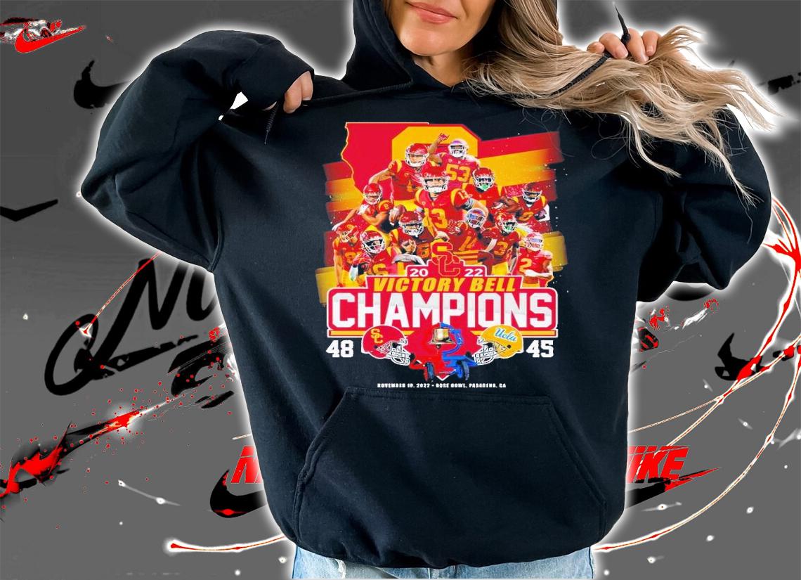 2022 Victory Bell Champions USC Trojans 48 45 UCLA Bruins shirt t-shirt hoodie