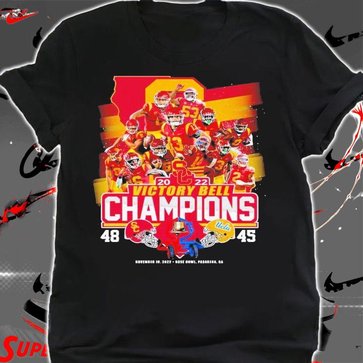 2022 Victory Bell Champions USC Trojans 48 45 UCLA Bruins shirt t-shirt shirt