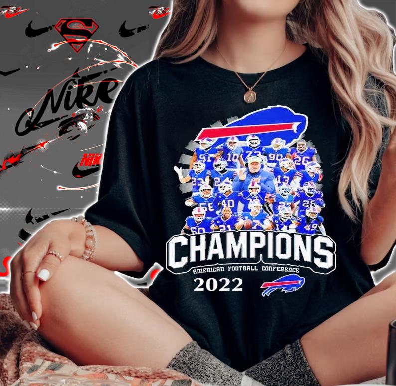 Buffalo Bills Champions American Football Conference 2022 2023 shirt t-shirt woman shirt