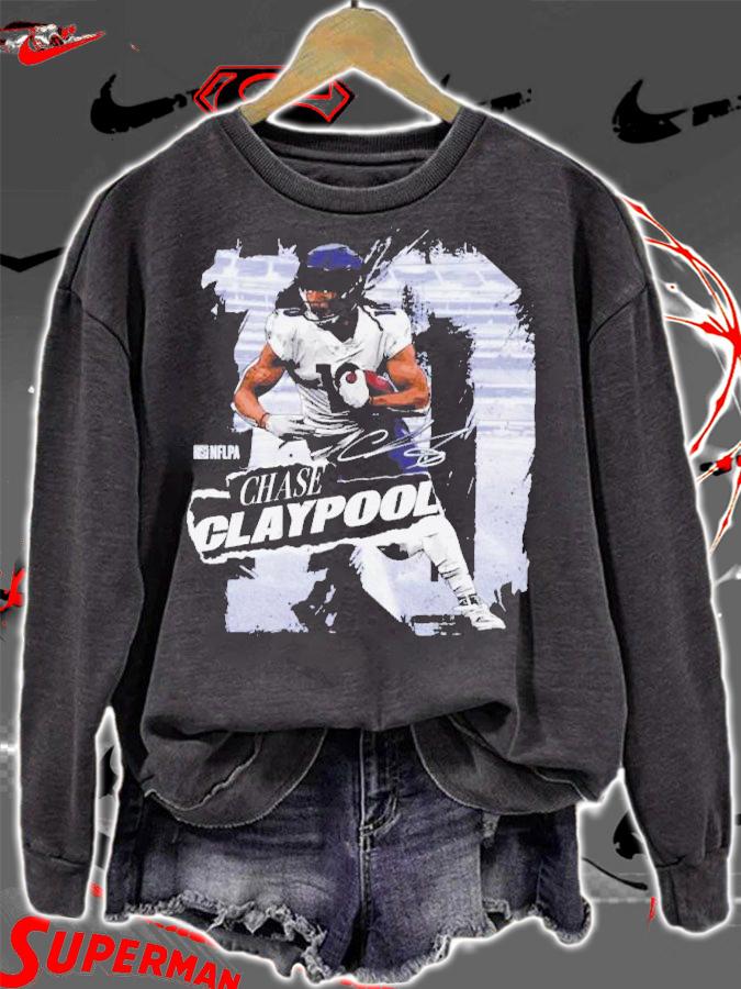 Chase Claypool Chicago Collage Football Shirt t-shirt sweatshirt