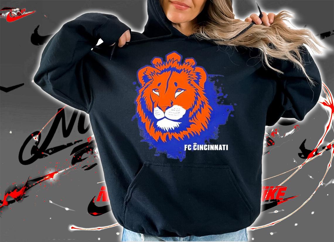 FC Cincinnati Lion Head shirt t-shirt hoodie