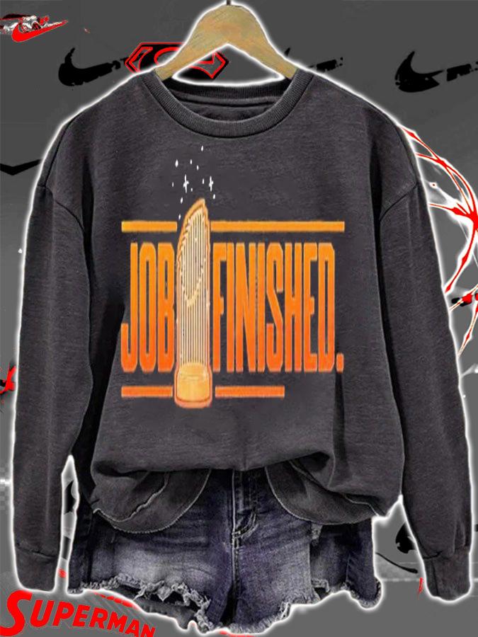 Houston Astros Job Finished shirt t-shirt sweatshirt