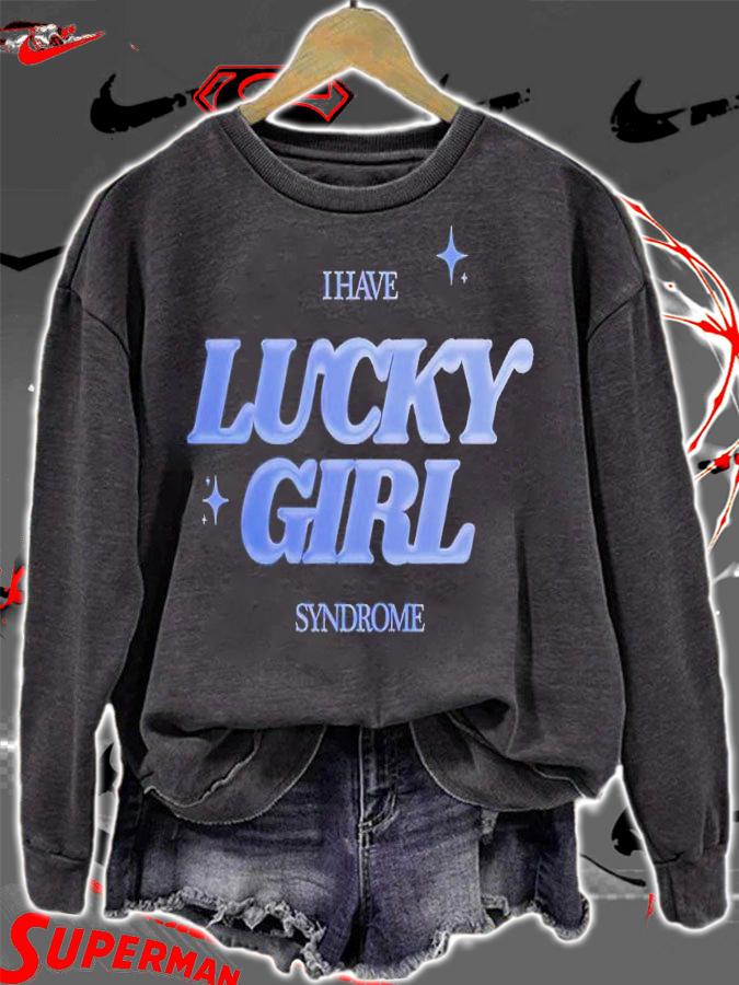 I have Lucky Girl Syndrome 777 Angel Number Manifestation shirt t-shirt sweatshirt