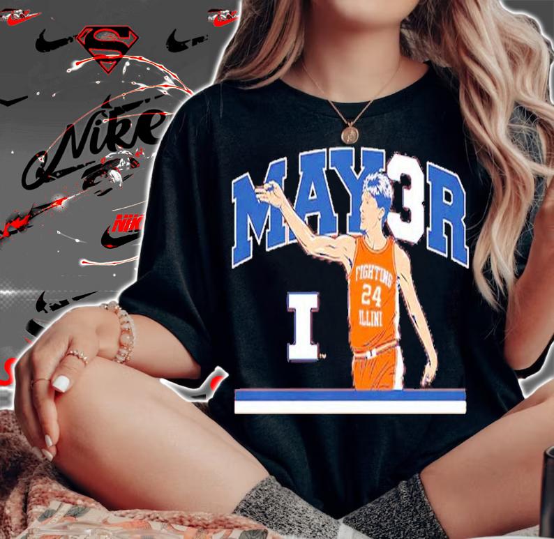 Illinois Basketball Matthew Mayer May3r Shirt t-shirt woman shirt