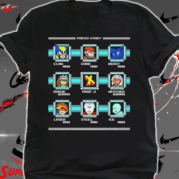 Mega X-Man game shirt t-shirt shirt