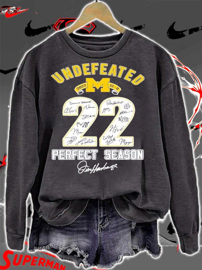 Michigan Wolverines undefeated perfect season shirt t-shirt sweatshirt