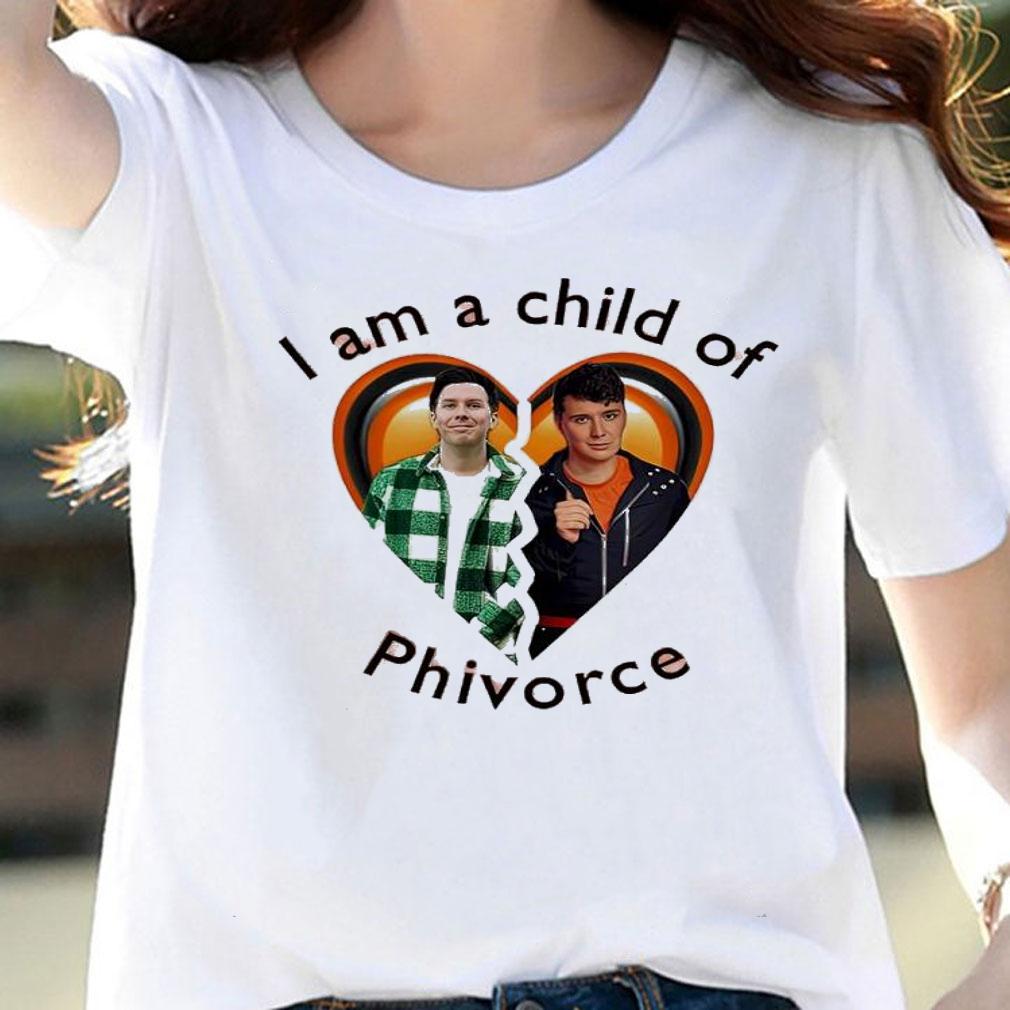 I am a child of Phivorce shirt t-shirt woman shirt