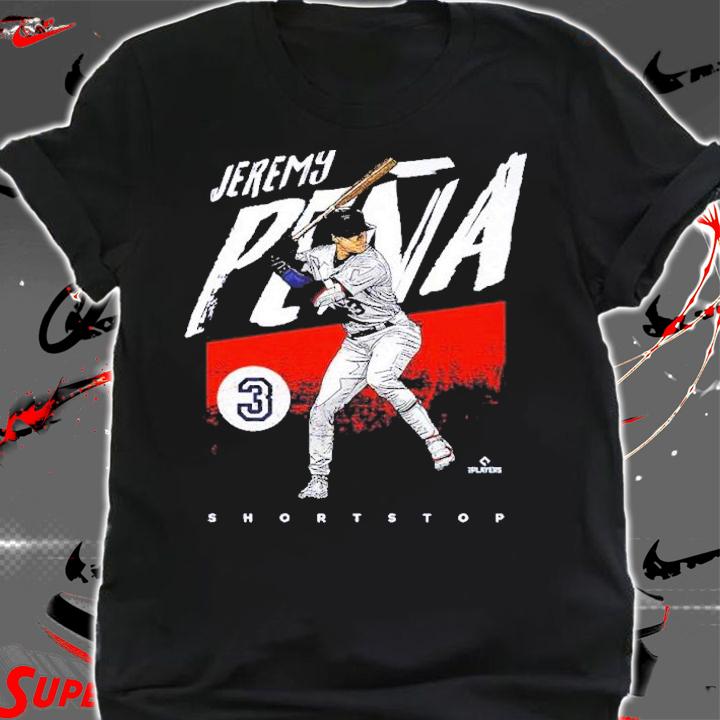 Jeremy Pena Houston Grunge Baseball Shirt t-shirt shirt