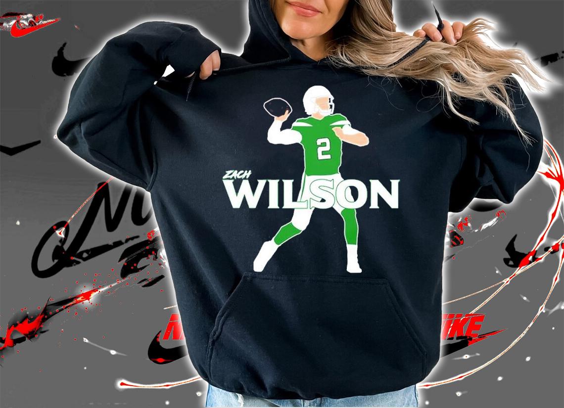 Zach Wilson NFL Pros Player Shirt t-shirt hoodie