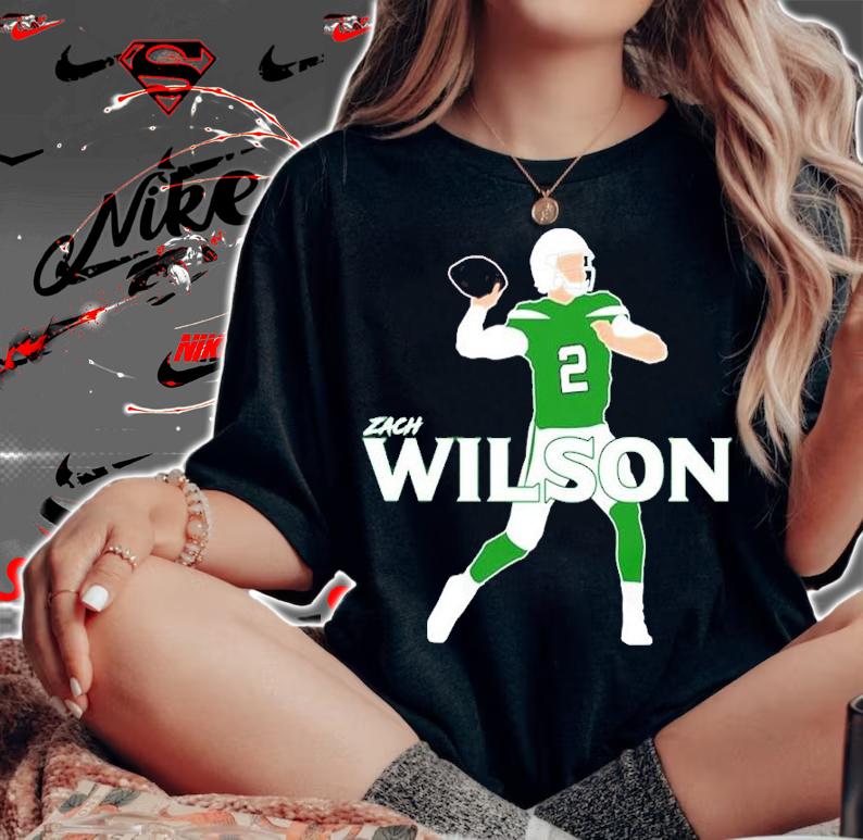 Zach Wilson NFL Pros Player Shirt t-shirt woman shirt
