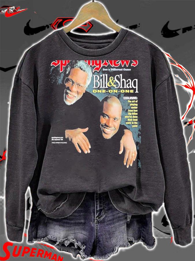 Bill and Shaq one on one shirt t-shirt