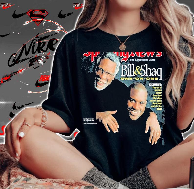Bill and Shaq one on one shirt t-shirt