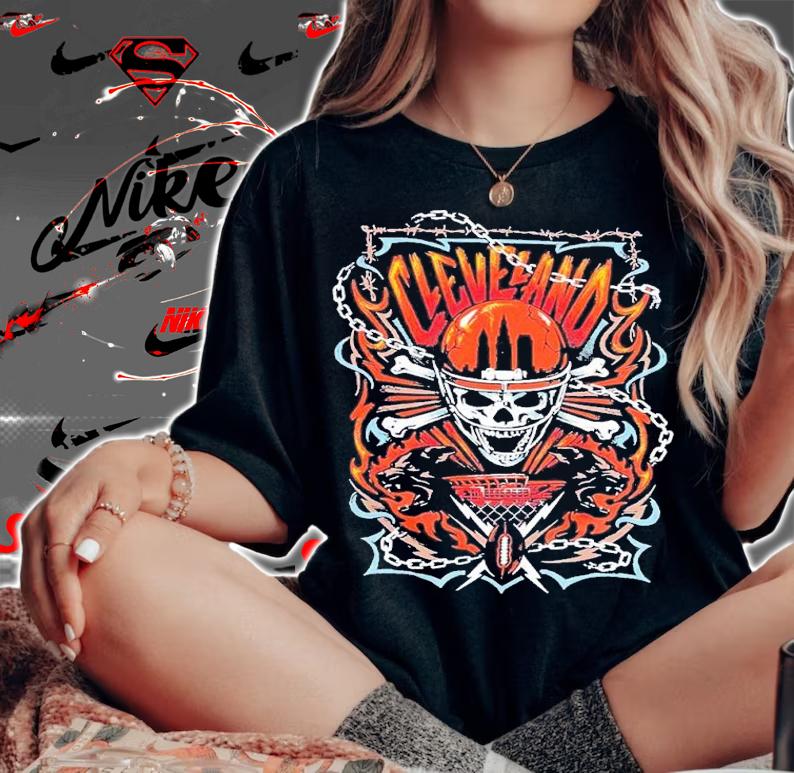 Cleveland Football Tour shirt t-shirt woman shirt