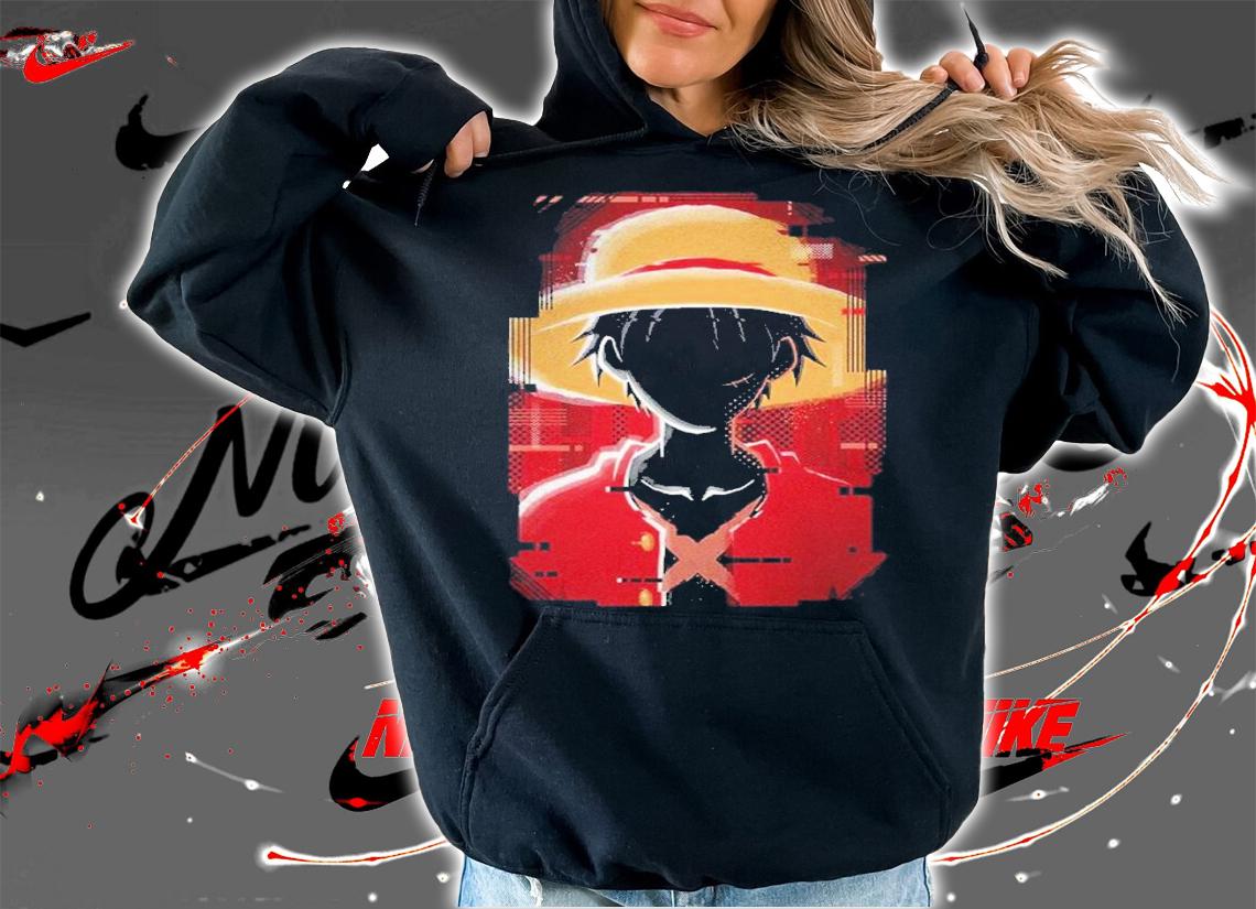 Luffy Glitch One Piece Shirt t-shirt