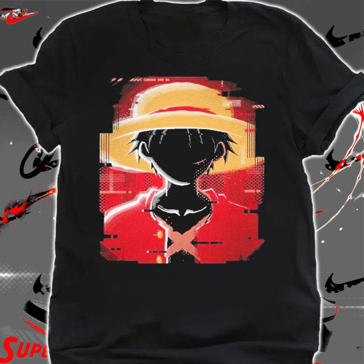 Luffy Glitch One Piece Shirt t-shirt