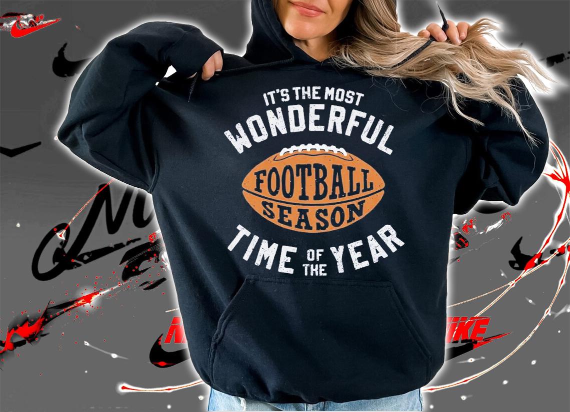 Most Wonderful Time Football Season shirt t-shirt