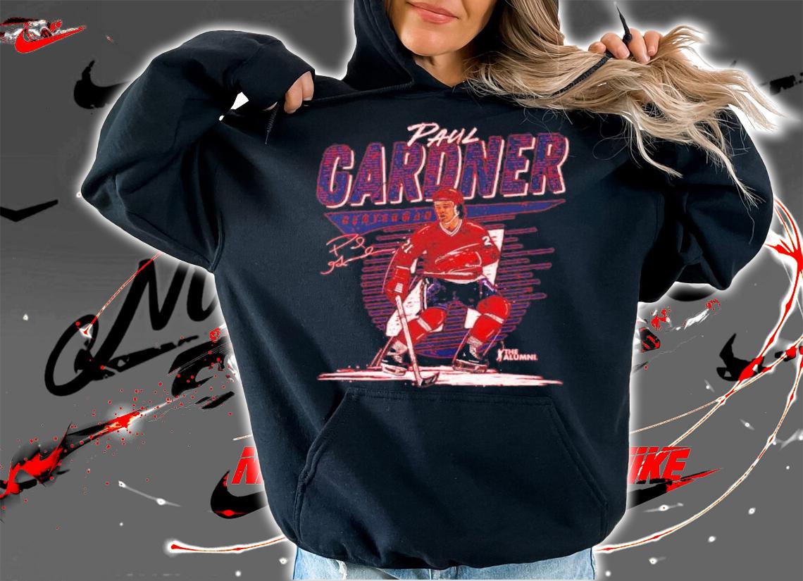 Paul Gardner Washington Comet Hockey Signature Shirt t-shirt hoodie