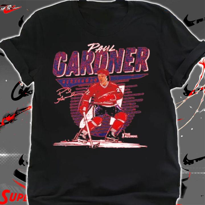 Paul Gardner Washington Comet Hockey Signature Shirt t-shirt shirt