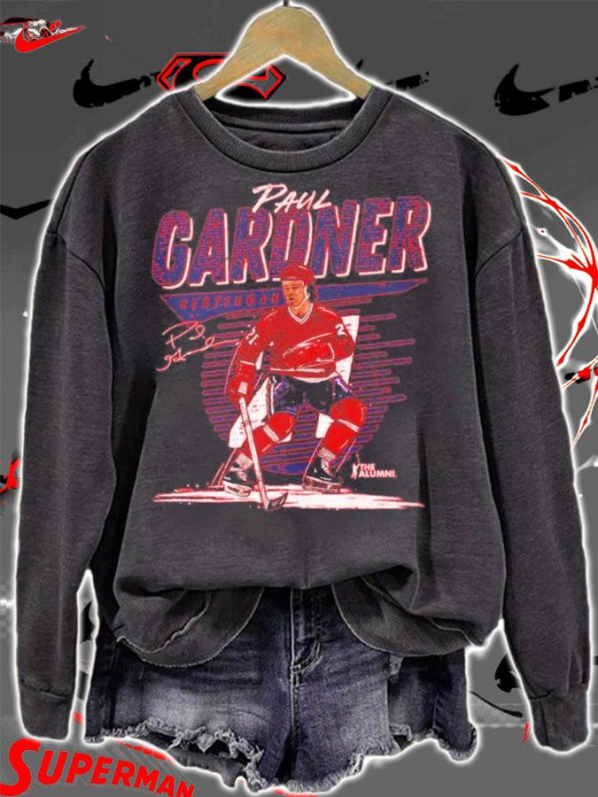 Paul Gardner Washington Comet Hockey Signature Shirt t-shirt sweatshirt