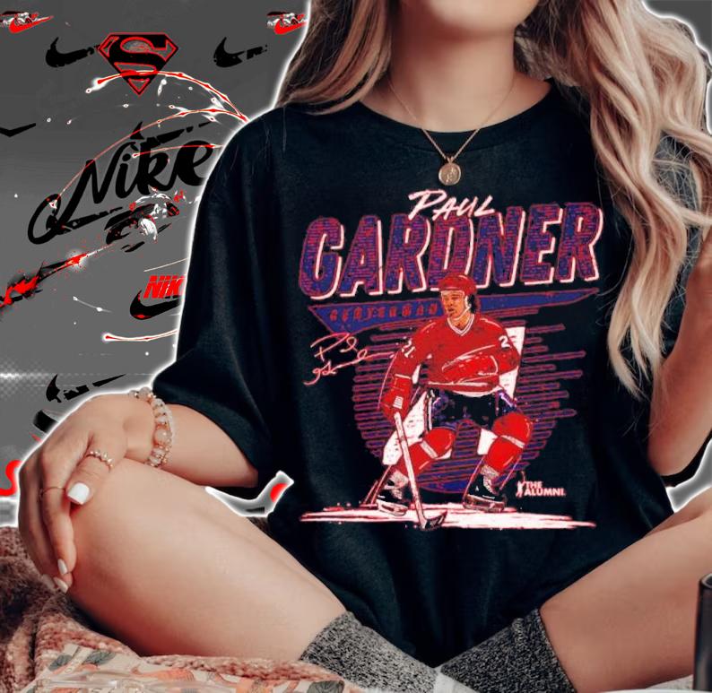 Paul Gardner Washington Comet Hockey Signature Shirt t-shirt woman shirt
