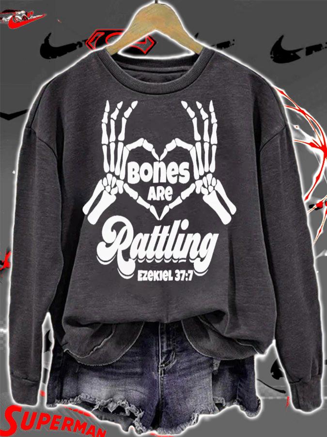 Bones Are Rattling Christian Halloween T-Shirt t-shirt