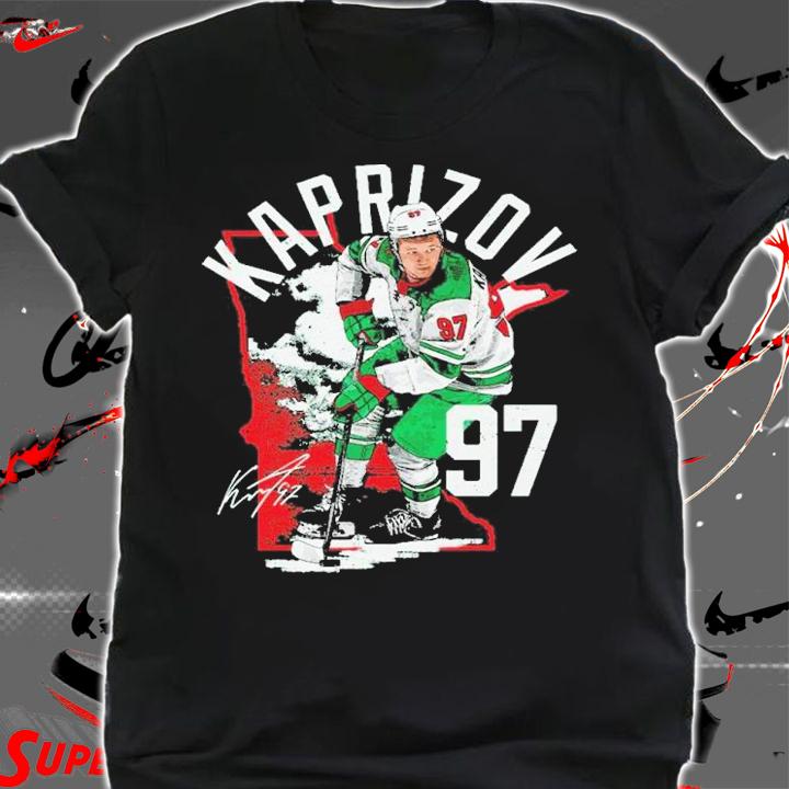 Kirill Kaprizov Minnesota State Outline Hockey Shirt t-shirt shirt