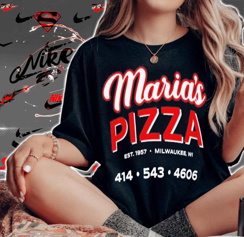 Maria's Pizza Est 1957 Milwaukee WI Shirt t-shirt woman shirt