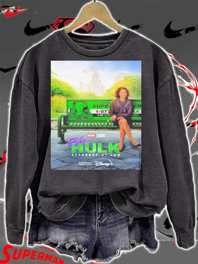 Marvel Studios She Hulk Attorney At Law Poster Logo Shirt t-shirt sweatshirt