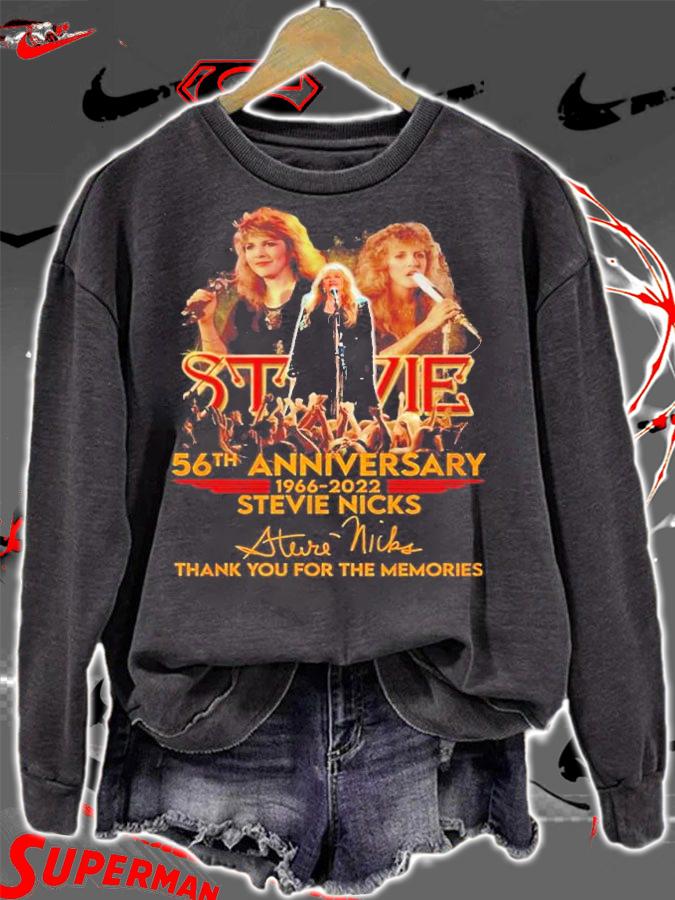 56th anniversary 1966 2022 Stevie Nicks thank you for the memories shirt t-shirt sweatshirt
