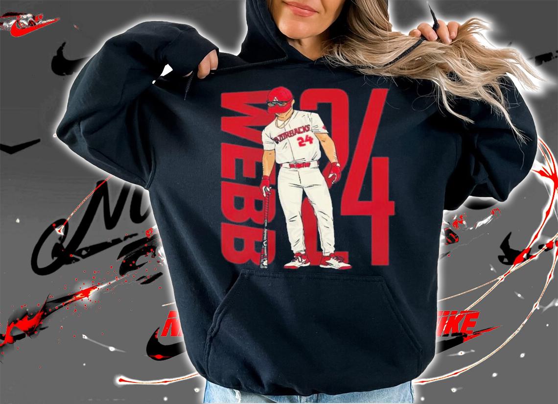 Arkansas Razorbacks Braydon Webb On Deck Shirt t-shirt hoodie