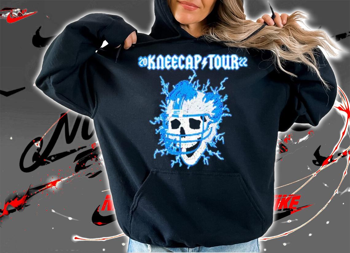 Skull Knee Cap Tour Detroit 2022 Shirt t-shirt hoodie