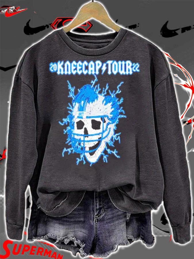 Skull Knee Cap Tour Detroit 2022 Shirt t-shirt sweatshirt