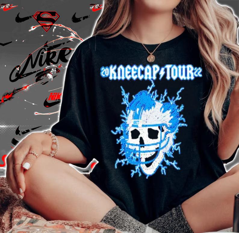 Skull Knee Cap Tour Detroit 2022 Shirt t-shirt woman shirt