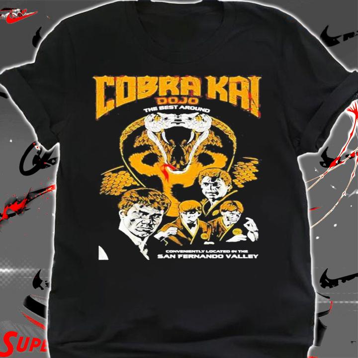 The Best Around Cobra Kai Dojo Vintage T-Shirt t-shirt shirt