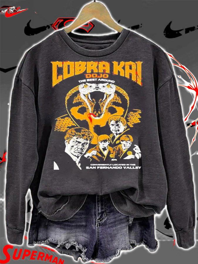 The Best Around Cobra Kai Dojo Vintage T-Shirt t-shirt sweatshirt