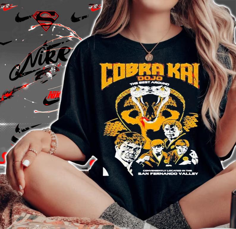 The Best Around Cobra Kai Dojo Vintage T-Shirt t-shirt woman shirt