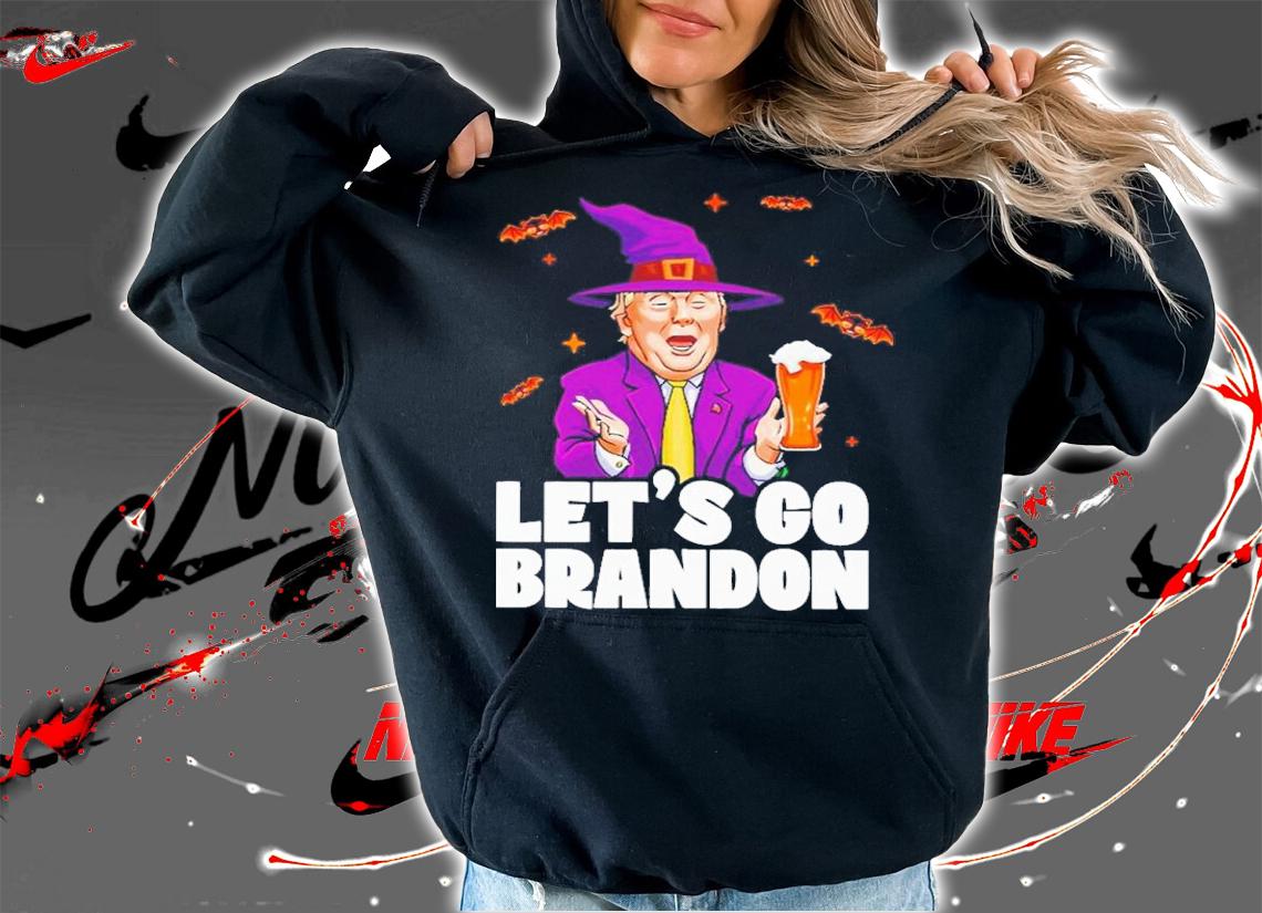 Trump Let's Go Brandon Halloween Shirt t-shirt hoodie