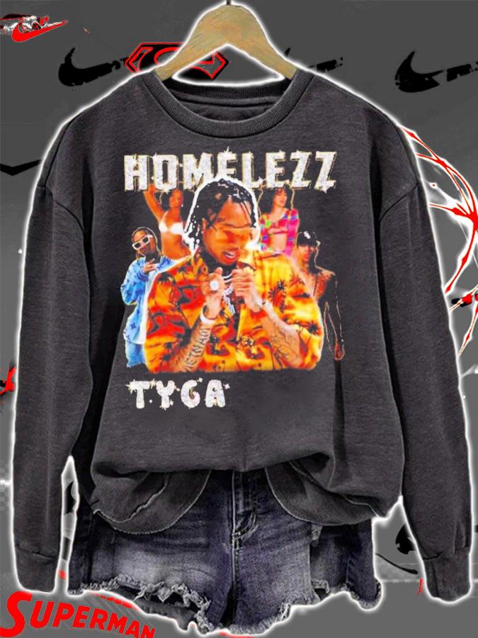 Tyga Rapper Vintage 90s 21 Savage Rap Hip Hop T-Shirt t-shirt sweatshirt
