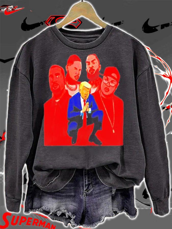 Dark Maga Hip Hop Style Pro Trump T-Shirt t-shirt