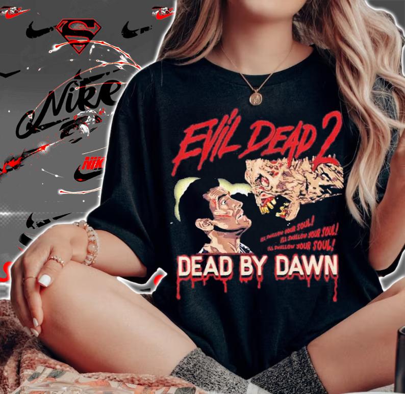 Evil Dead 2 Swallow Your Soul Shirt t-shirt woman shirt