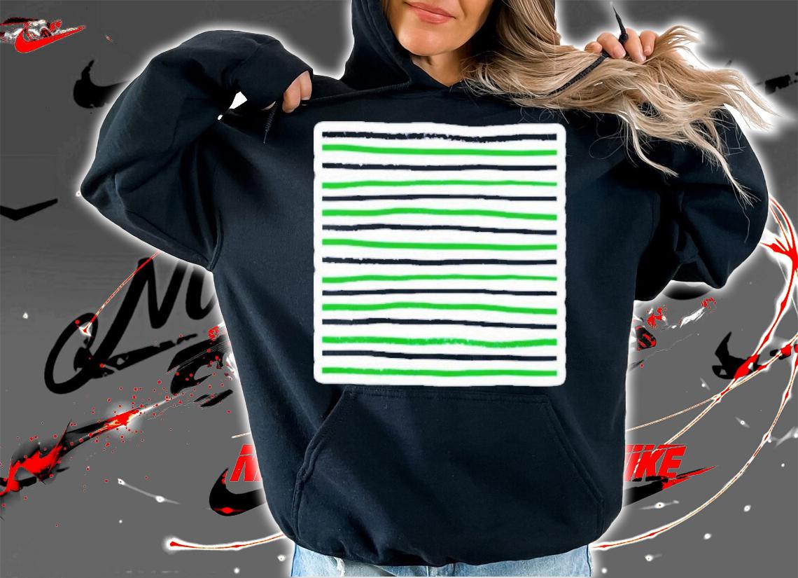 Fuchsia And Neon Green Striped 112761958 T-Shirt t-shirt hoodie